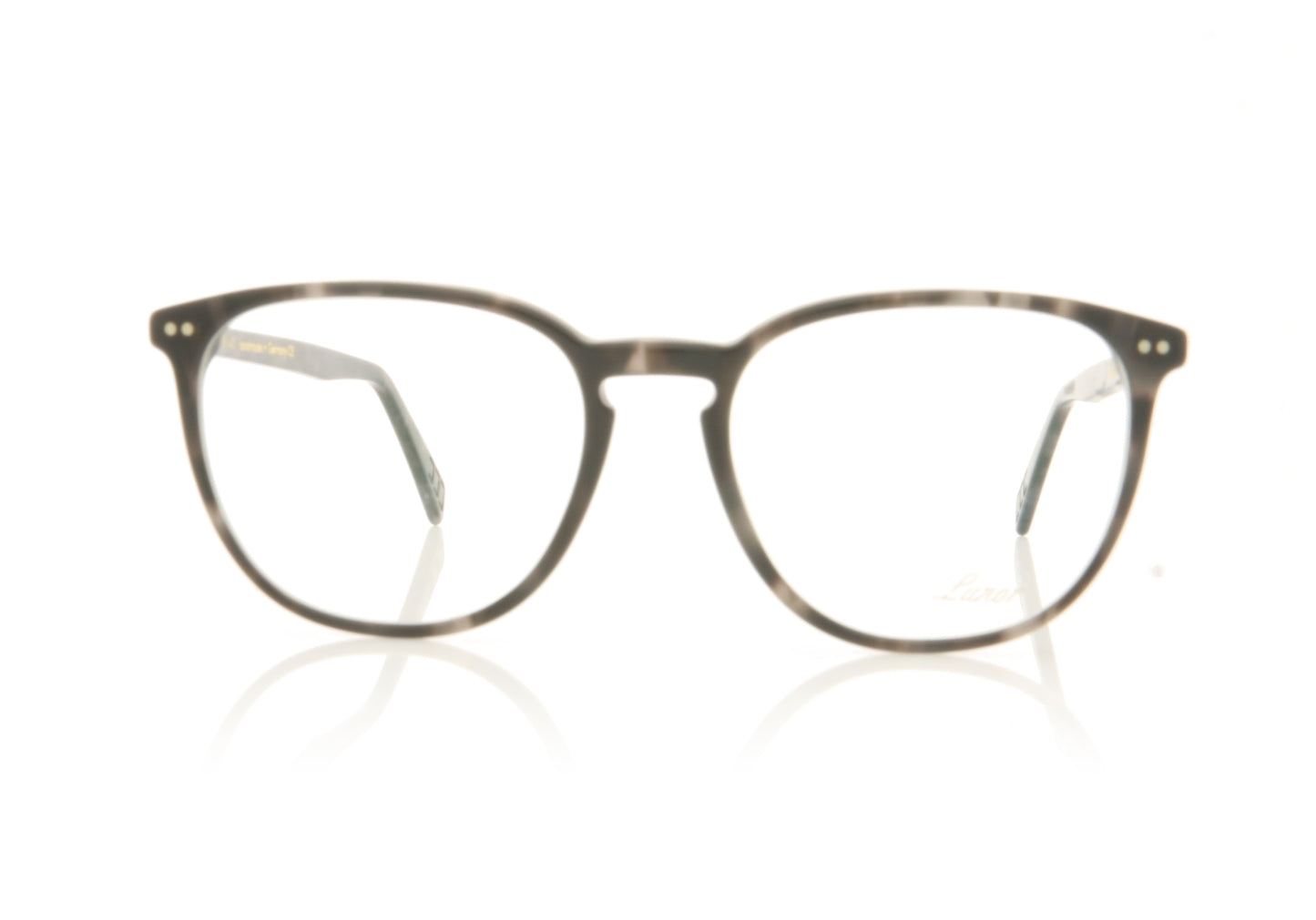 Lunor LU452 18 Black Tort Glasses - Front