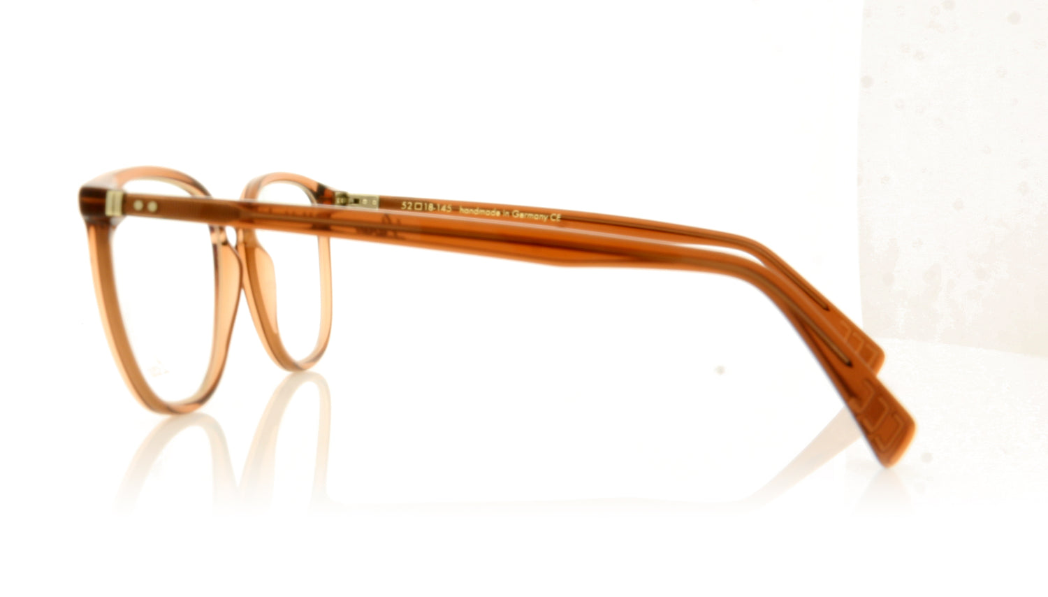 Lunor LU452 31 Vintage Brown Glasses - Side
