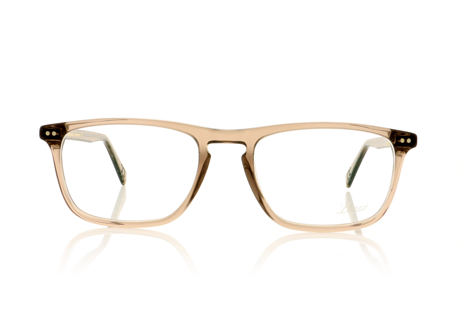 Lunor LU453 30 Crystal Grey Glasses - Front