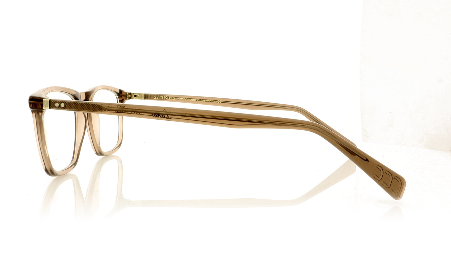 Lunor LU453 30 Crystal Grey Glasses - Side