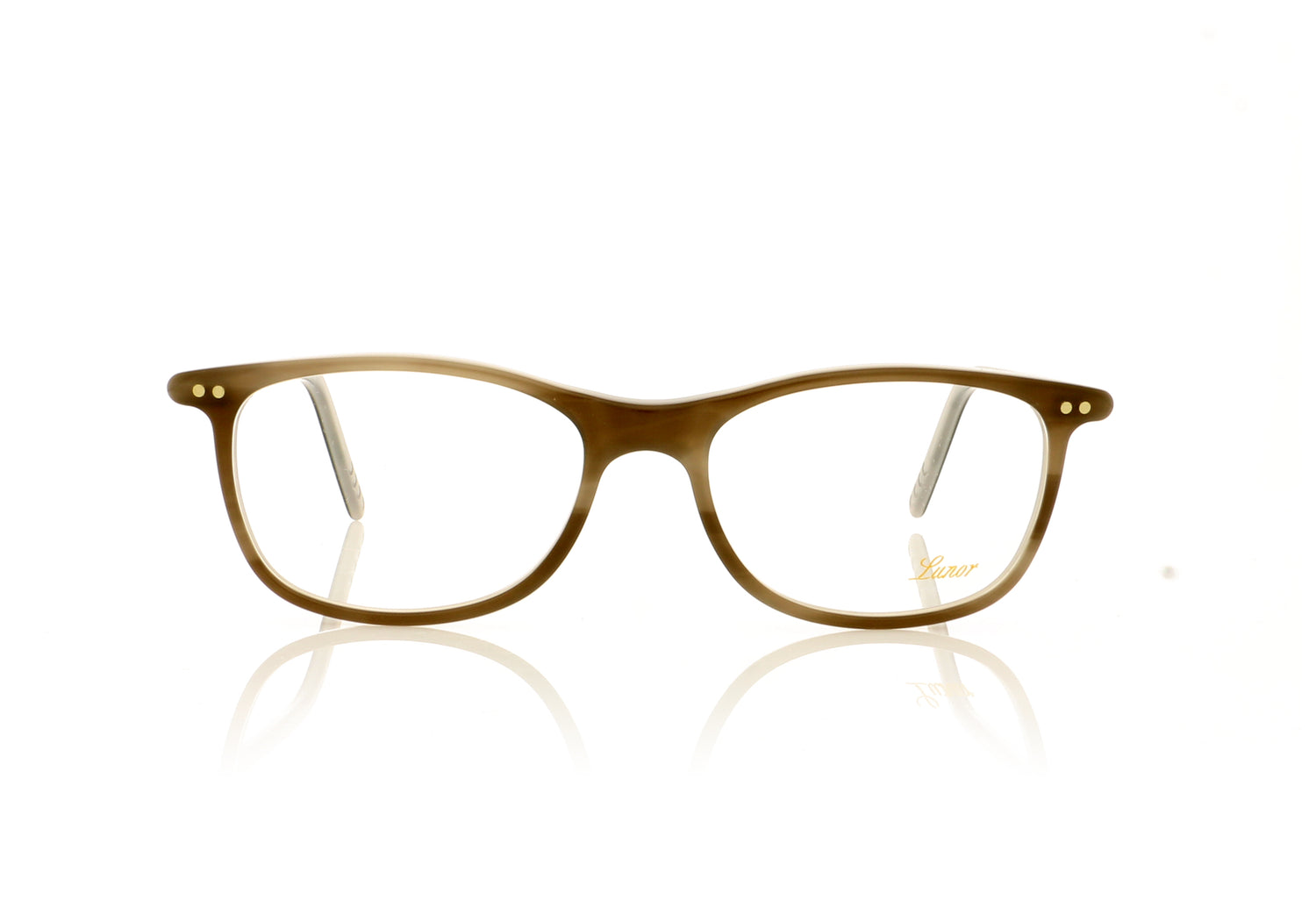 Lunor LU600 36 Grey Glasses - Front