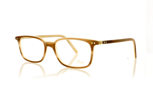 Lunor LU601 37 Brown Glasses - Angle
