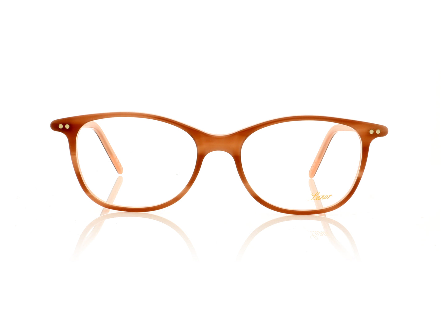 Lunor LU603 38 Pink Glasses - Front