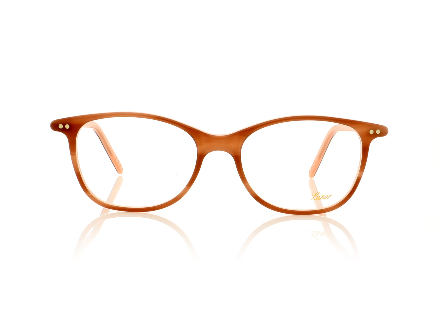 Lunor LU603 38 Pink Glasses - Front