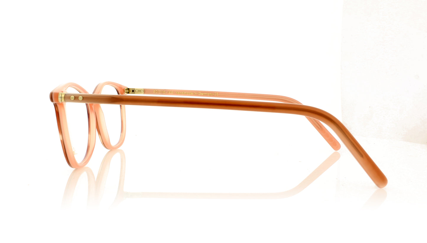 Lunor LU603 38 Pink Glasses - Side