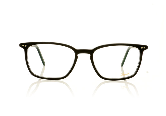 Lunor LU605 01M Black Glasses - Front