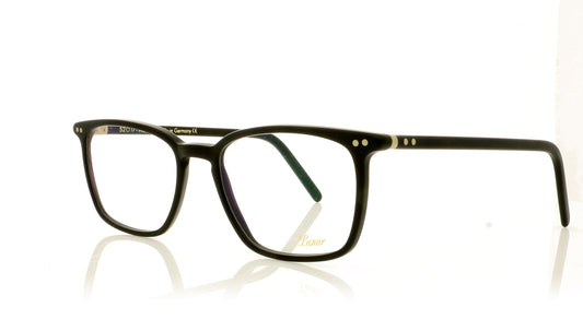 Lunor LU605 01M Black Glasses - Angle