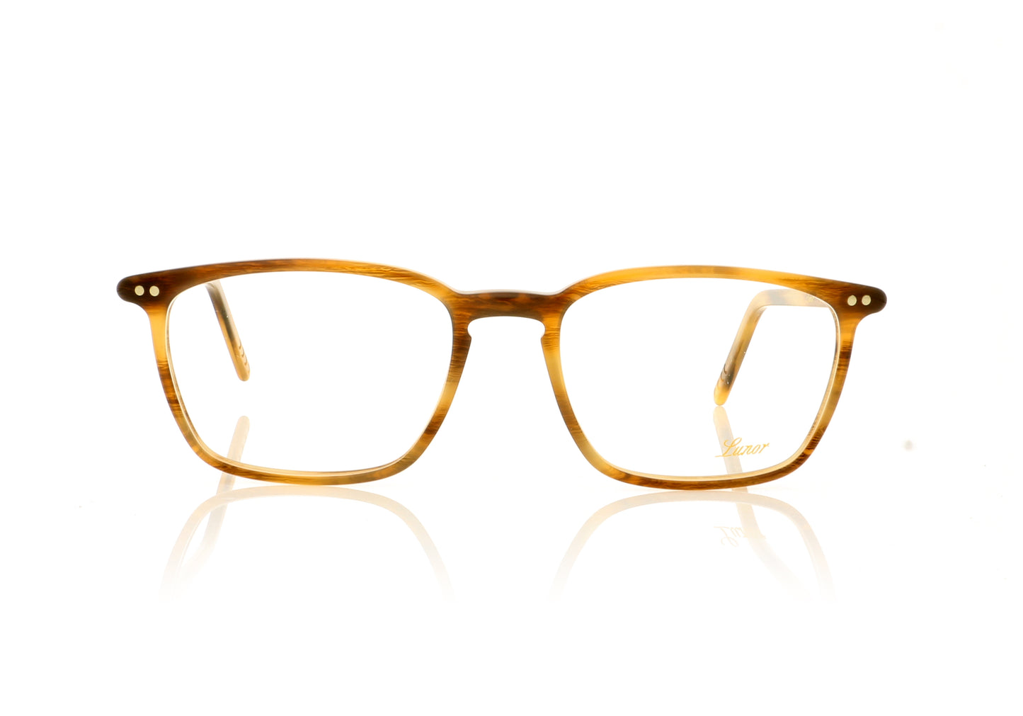 Lunor LU605 3 Havana Glasses - Front