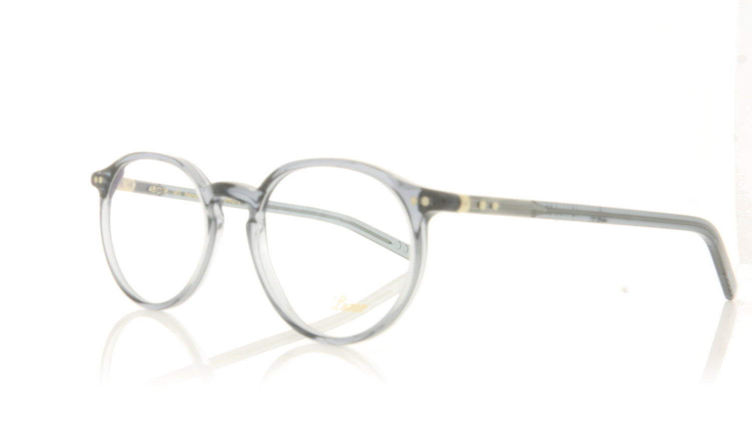Lunor LU 226 41 Grey Crystal Glasses - Angle