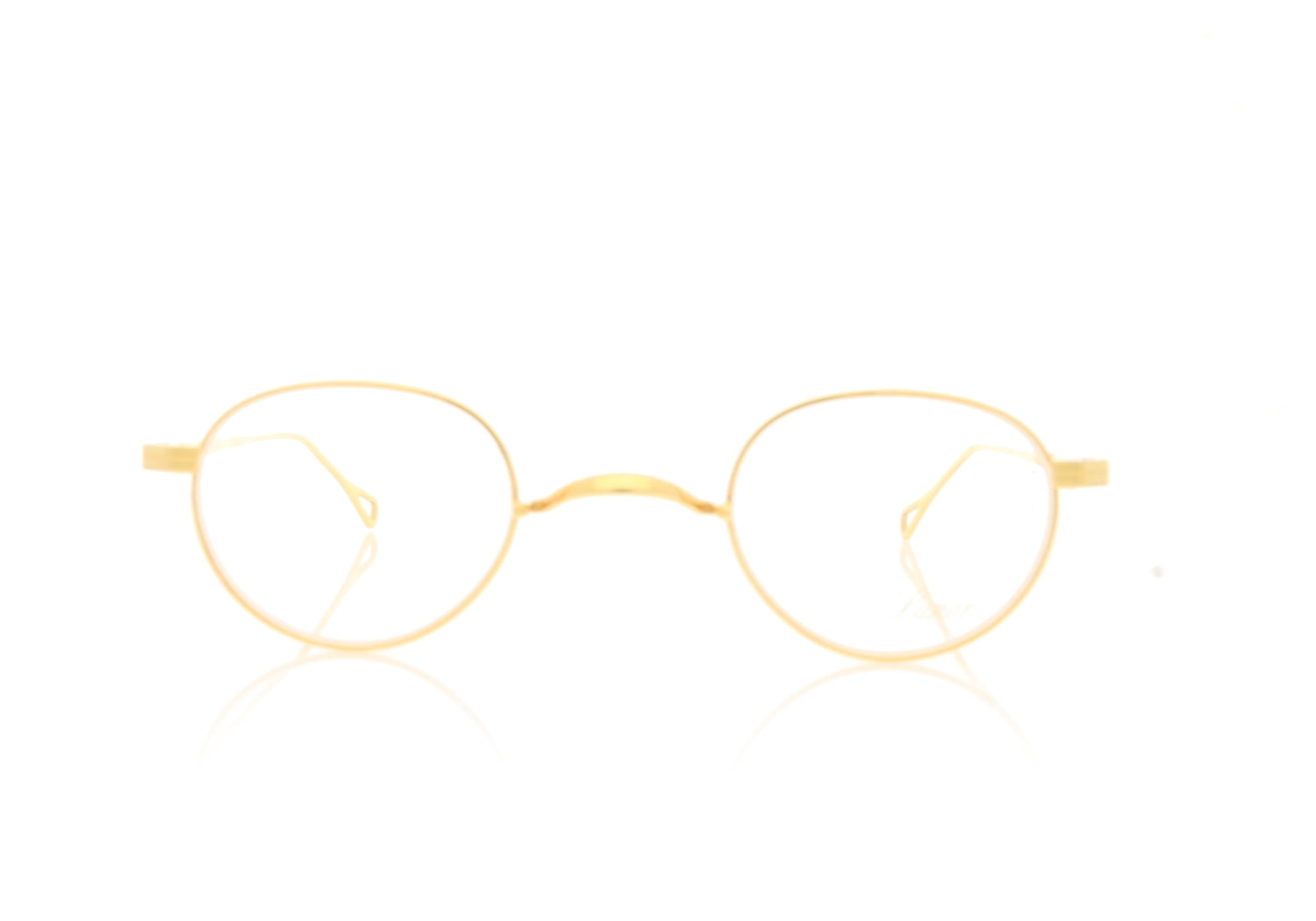 Lunor T2 E MT GP Gold Glasses - Front