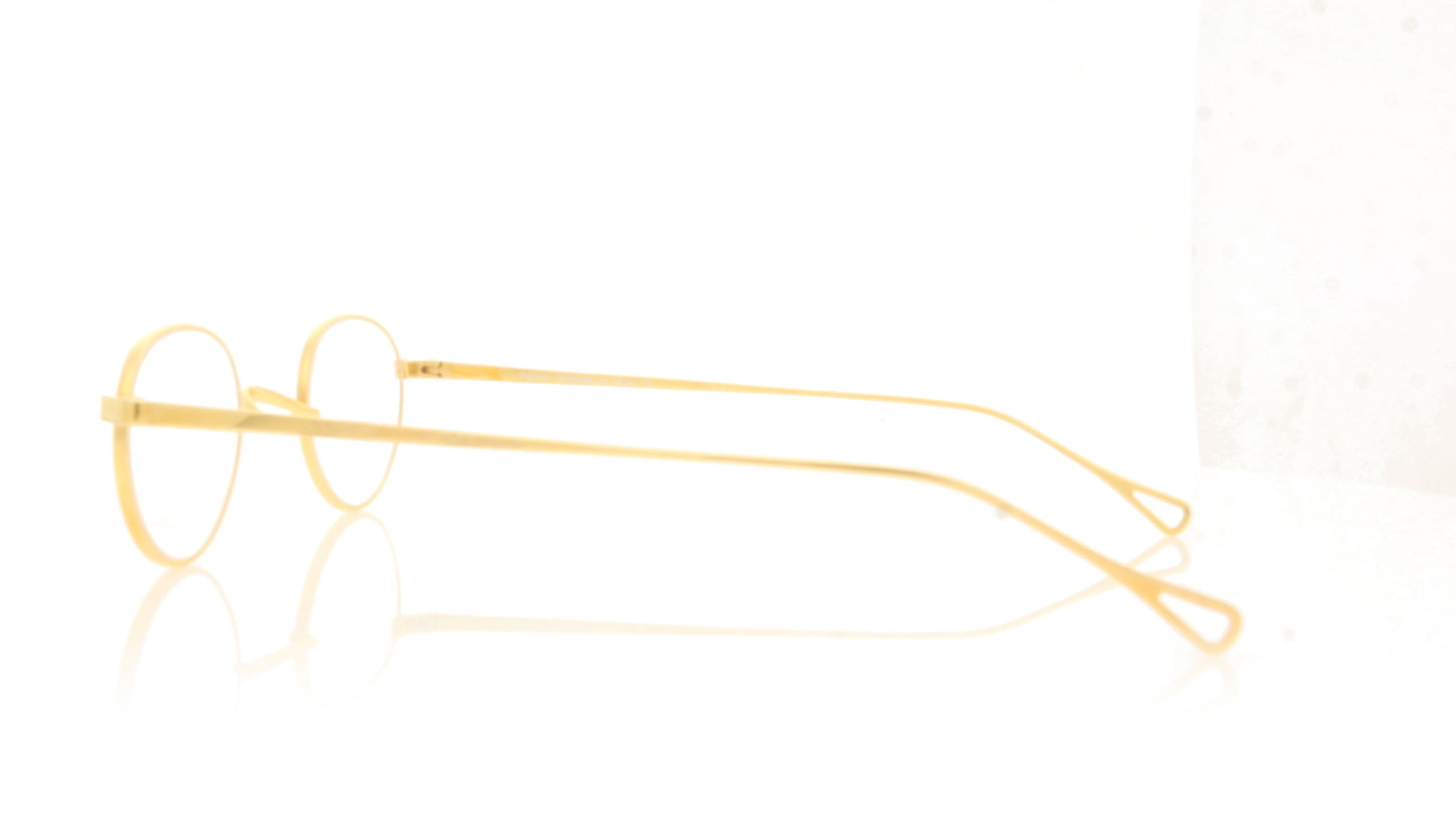 Lunor T2 E MT GP Gold Glasses - Side