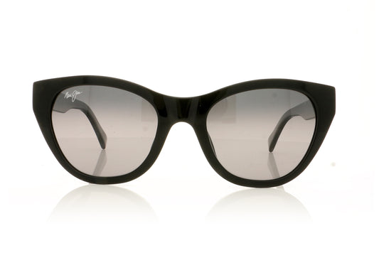 Maui Jim MJ820 Capri 02N Black Sunglasses - Front