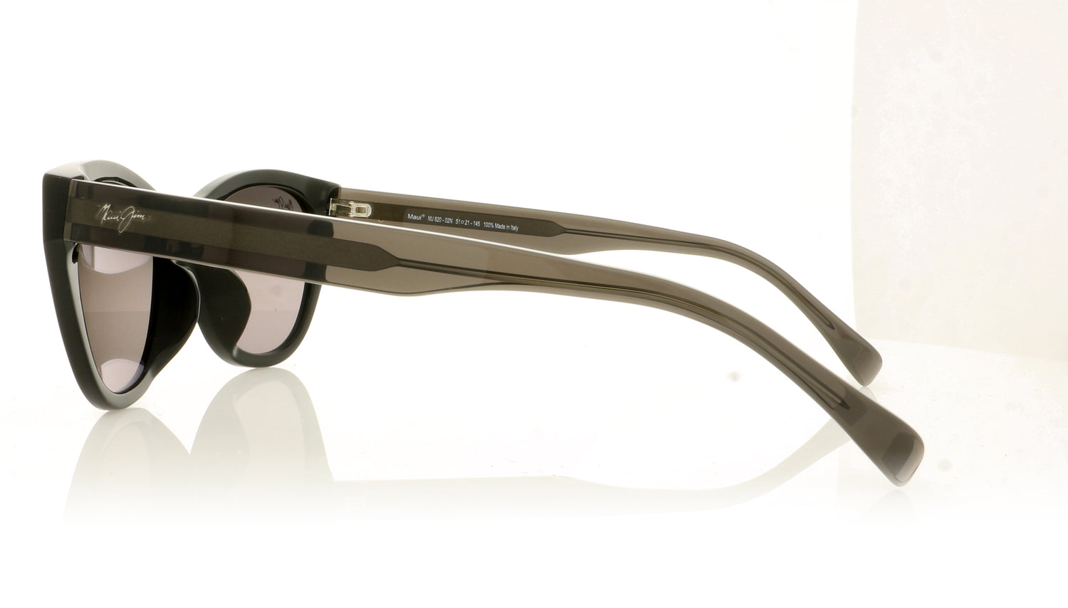 Maui Jim MJ820 Capri 02N Black Sunglasses - Side