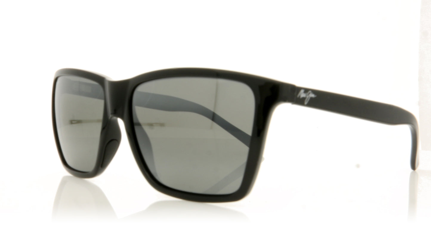 Maui Jim MJ864 Cruzem 2 Black Gloss Sunglasses - Angle