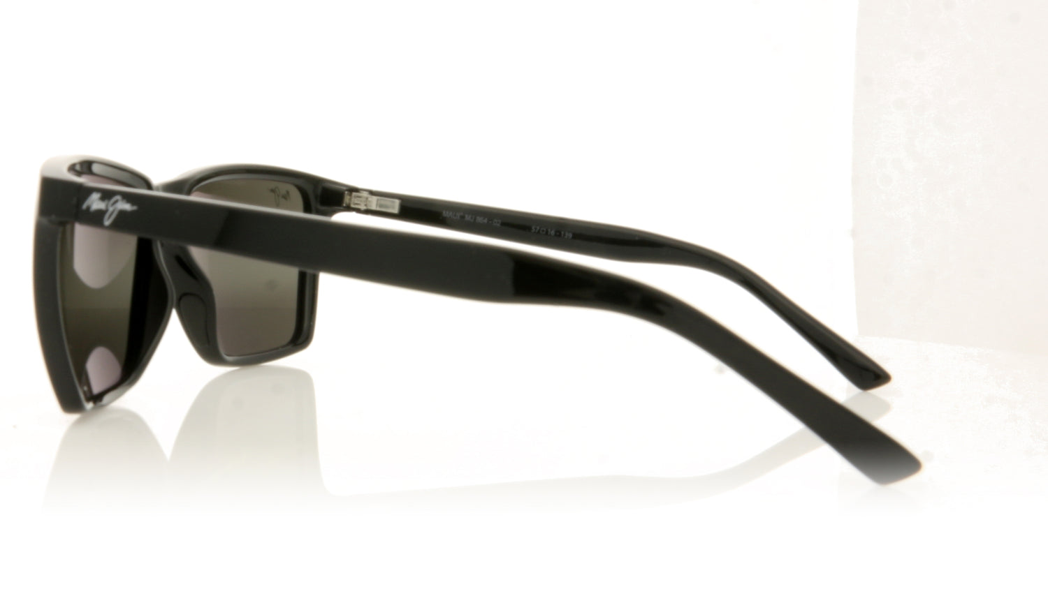 Maui Jim MJ864 Cruzem 2 Black Gloss Sunglasses - Side