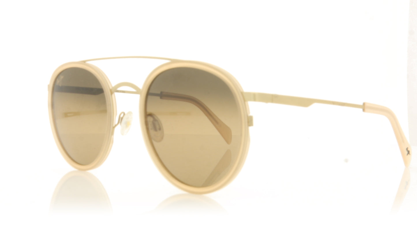 Maui Jim MJ534 Even Keel 22 Gold Sunglasses - Angle