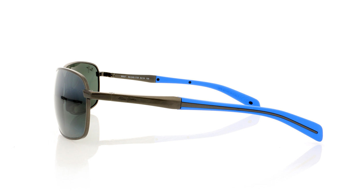 Maui Jim MJ240 17/B Mj Gunmetal Sunglasses - Side