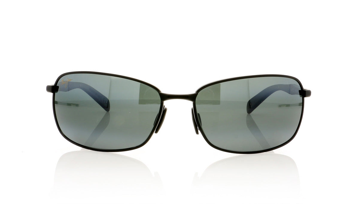 Maui Jim MJ240 2M Mj Matte Black Sunglasses - Front