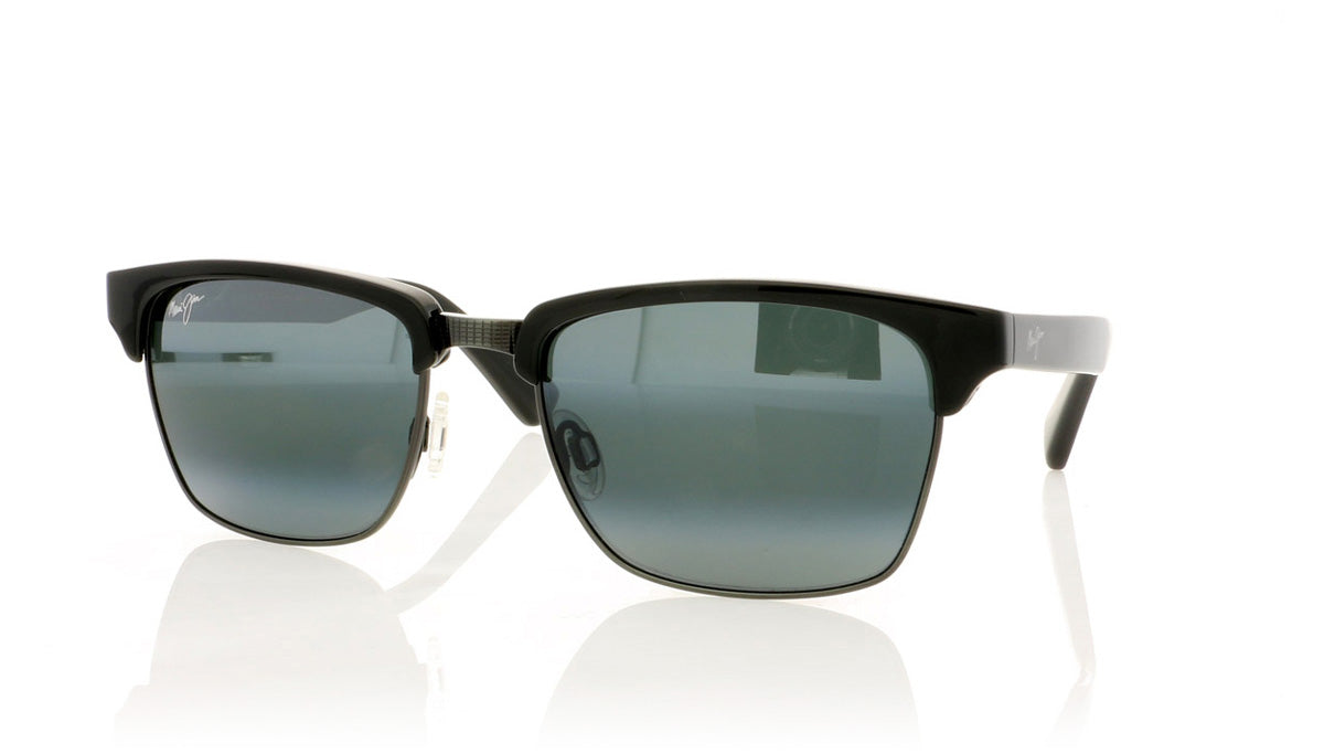 Maui Jim MJ257 17C Mj Gloss Black Sunglasses - Angle