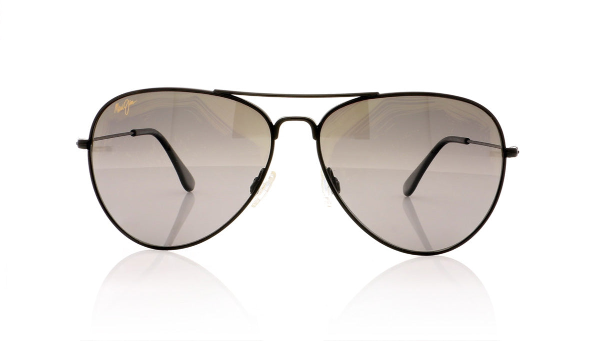 Maui Jim MJ264 2 Mj Gloss Black Sunglasses - Front