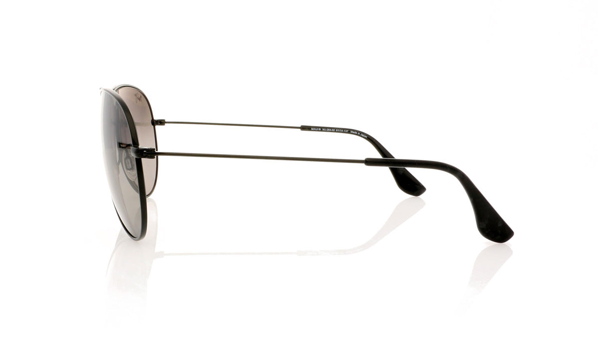 Maui Jim MJ264 2 Mj Gloss Black Sunglasses - Side