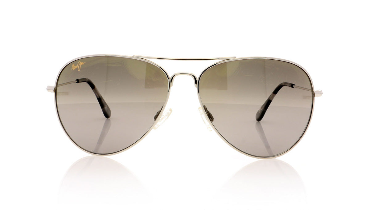 Maui Jim MJ264 17 Mj Silver Sunglasses - Front