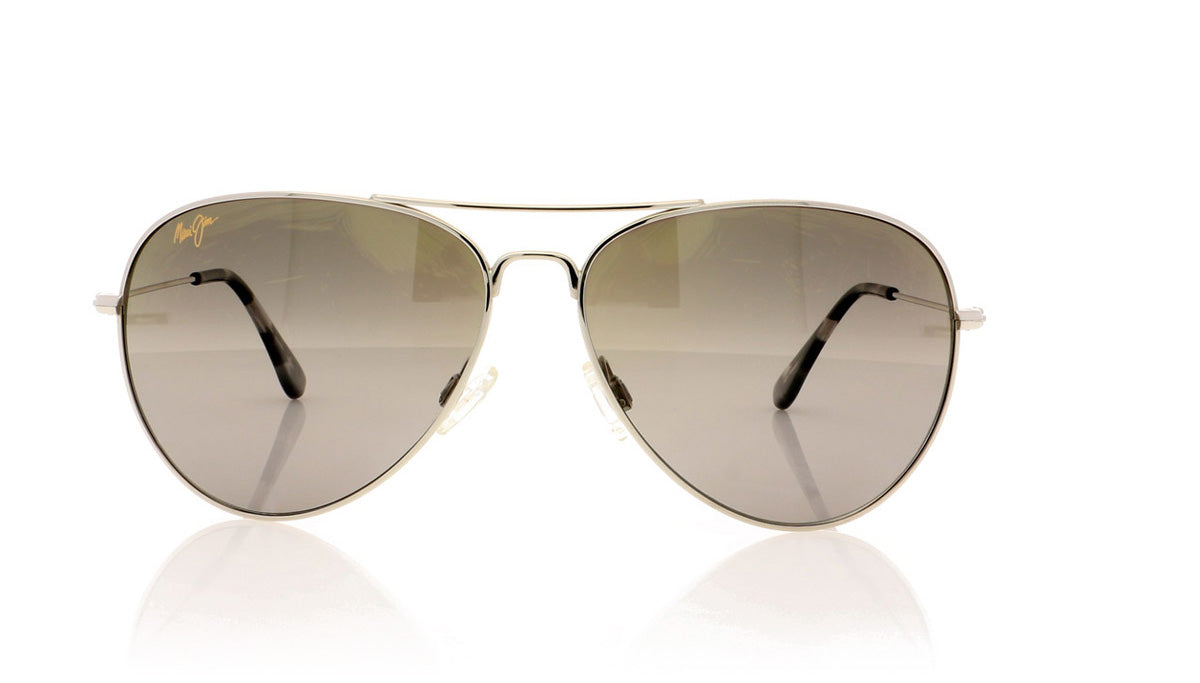 Maui Jim MJ264 17 Mj Silver Sunglasses - Angle