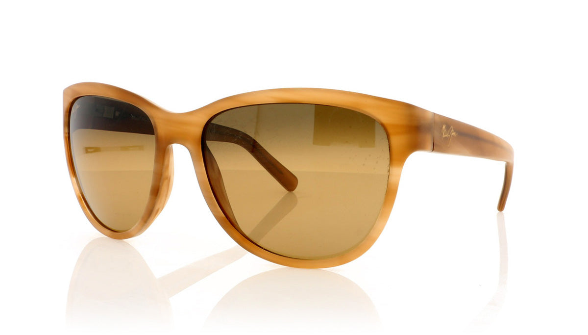 Maui Jim MJ273 22M Mj Matte Ss Hcl Bronze Sunglasses - Angle