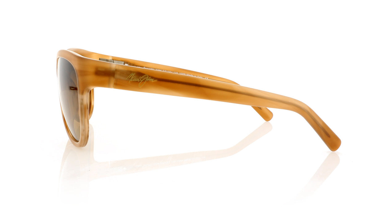 Maui Jim MJ273 22M Mj Matte Ss Hcl Bronze Sunglasses - Side