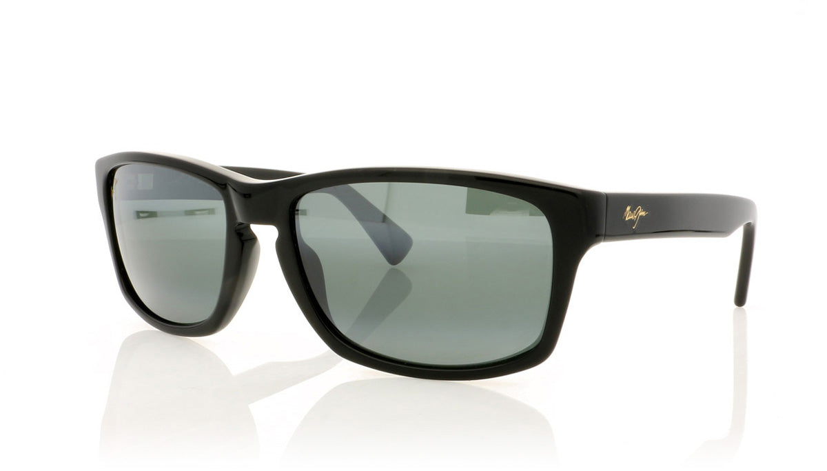 Maui Jim MJ291 2 Mj Gloss Black Sunglasses - Angle