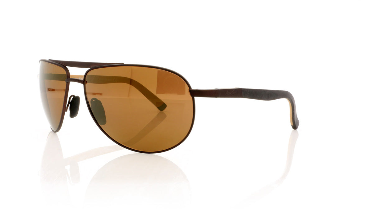 Maui Jim MJ297 01M Mj Matte Brown Sunglasses - Side