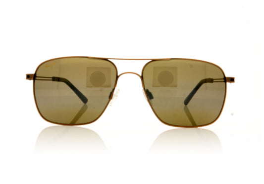 Maui Jim MJ328 Haleiwa 18 Brown Sunglasses - Front