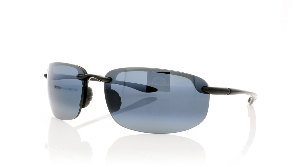 Maui Jim MJ407 2 Mj Gloss Black Sunglasses - Angle