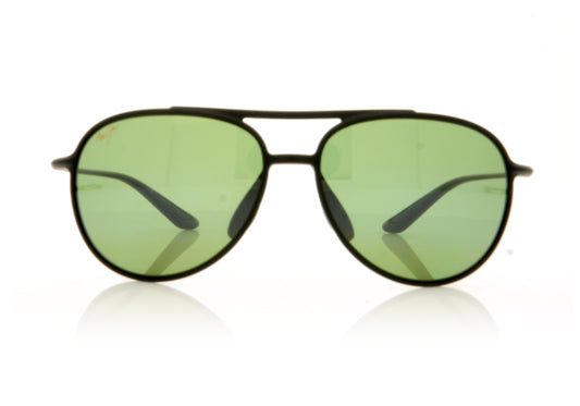 Maui Jim MJ438 Alelele 2M Black Sunglasses - Front