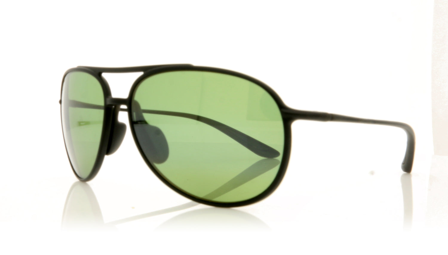 Maui Jim MJ438 Alelele 2M Black Sunglasses - Angle