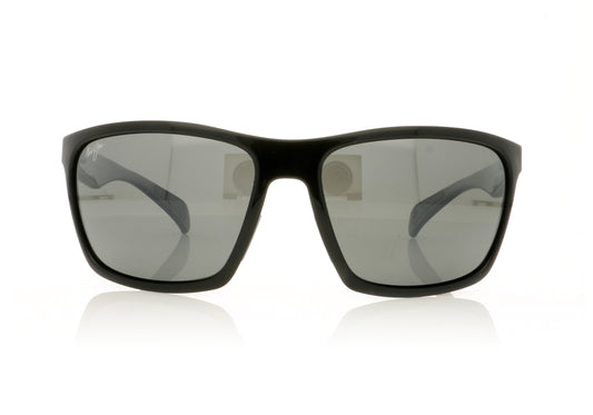Maui Jim Makoa MJ804 2 Gloss Black Sunglasses - Front