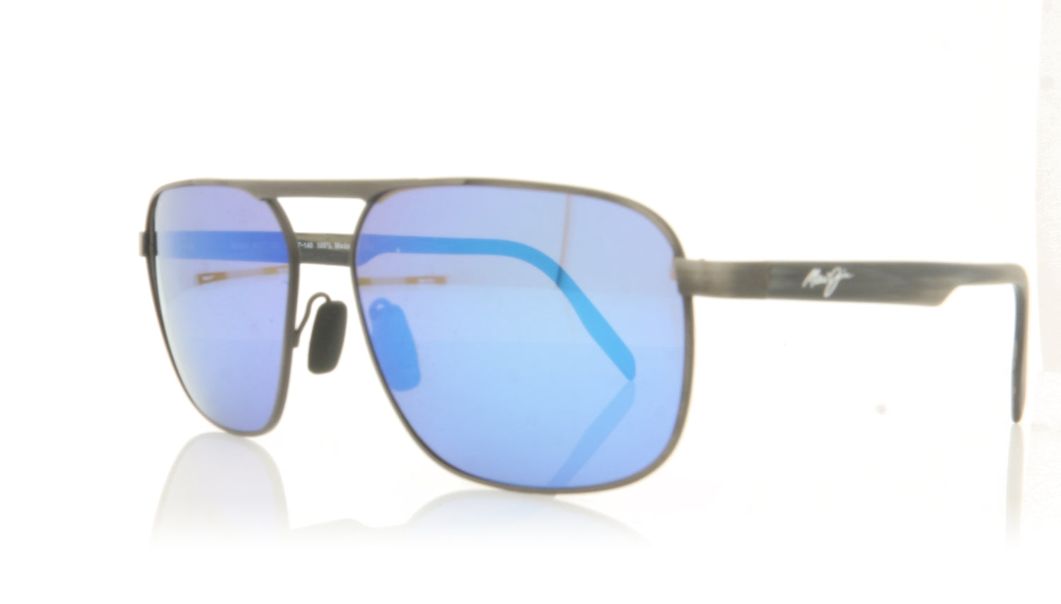 Maui Jim MJ777 Waihee Ridge 02C Brushed Sunglasses - Angle
