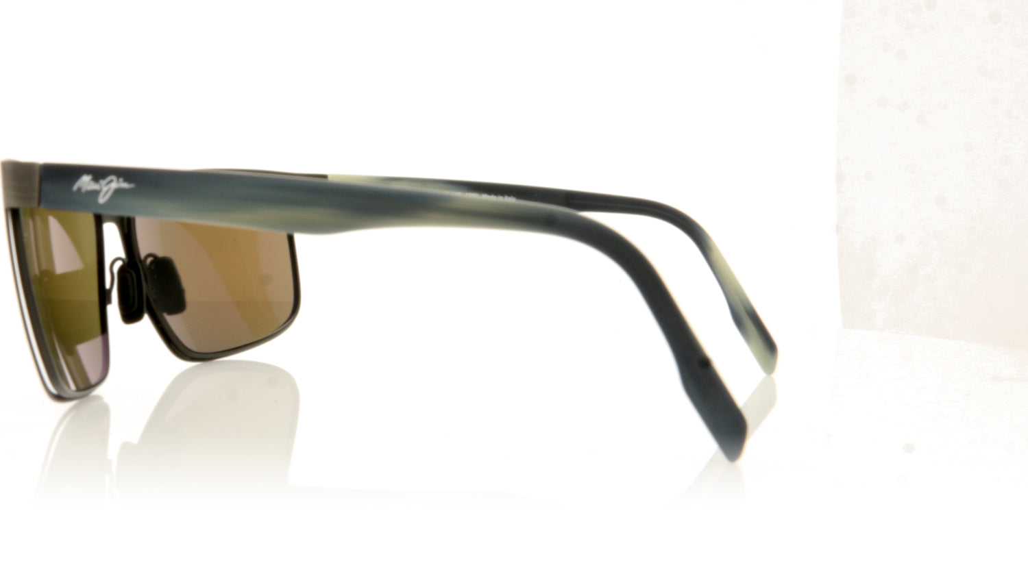 Maui Jim MJ846 Wana 02C Brushed Dark Gunmetal Sunglasses - Side