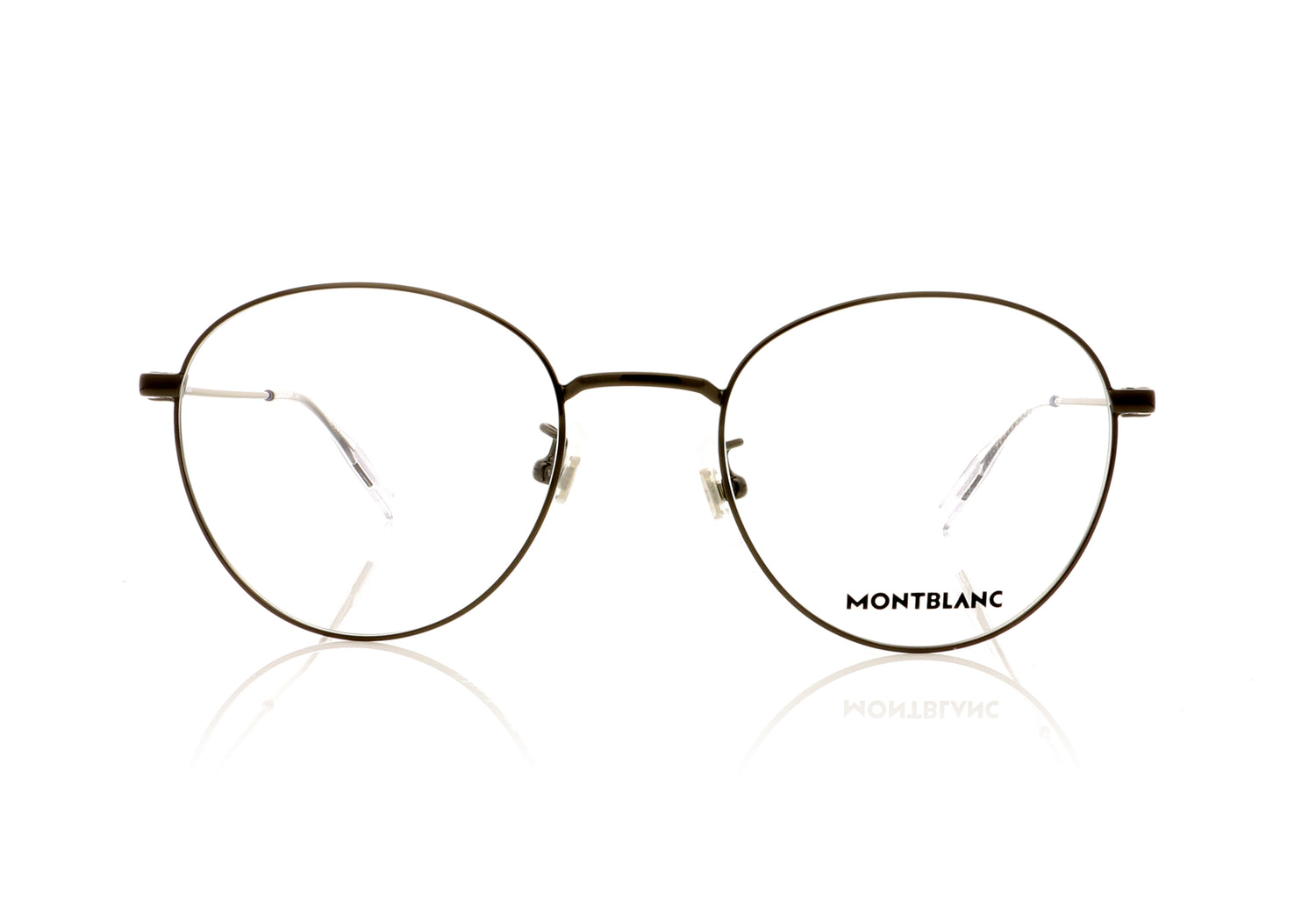 Mont Blanc MB0085OK 1 Ruthenium Glasses - Front