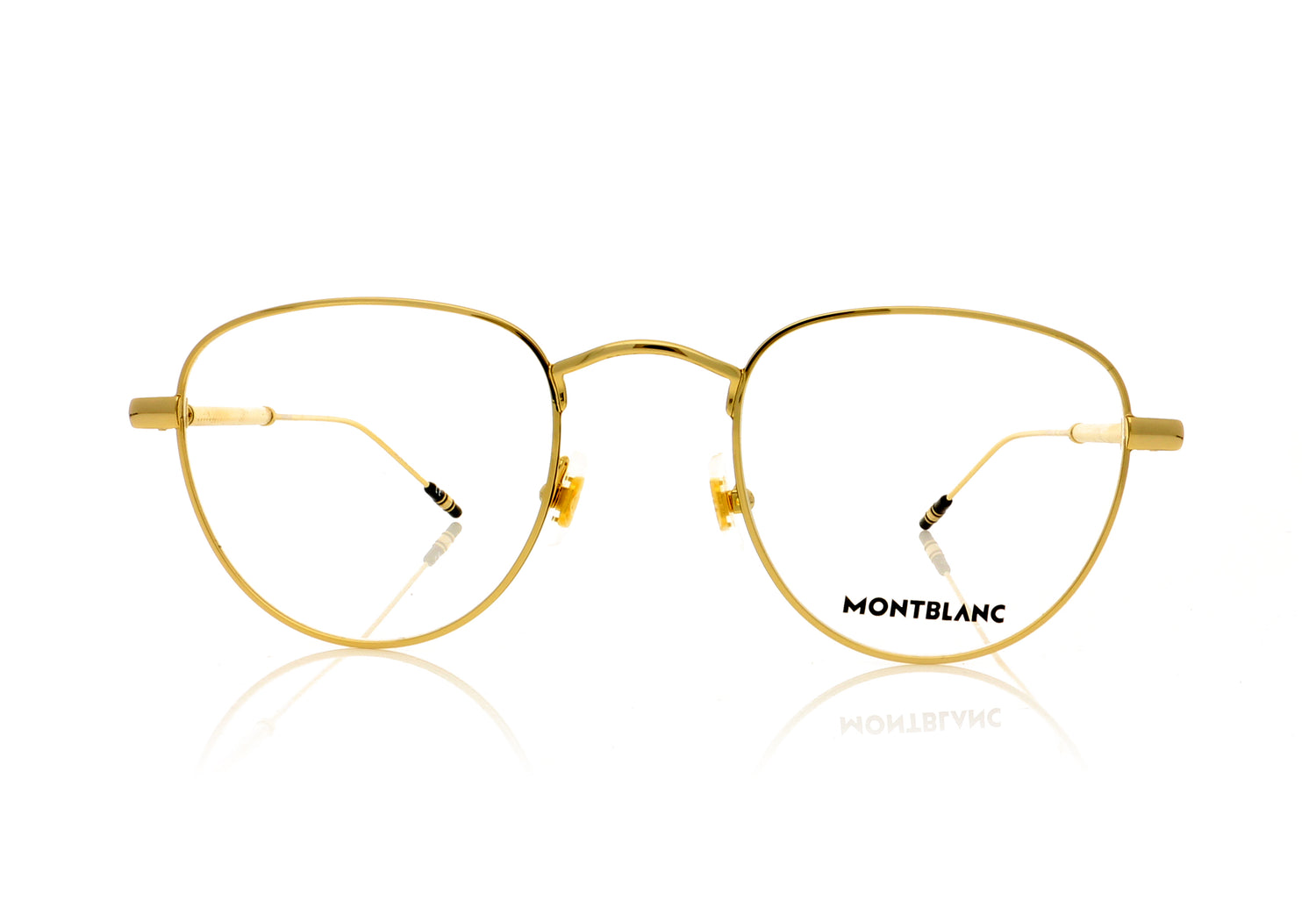 Mont Blanc MB0111O Gold 2 Glasses - Front