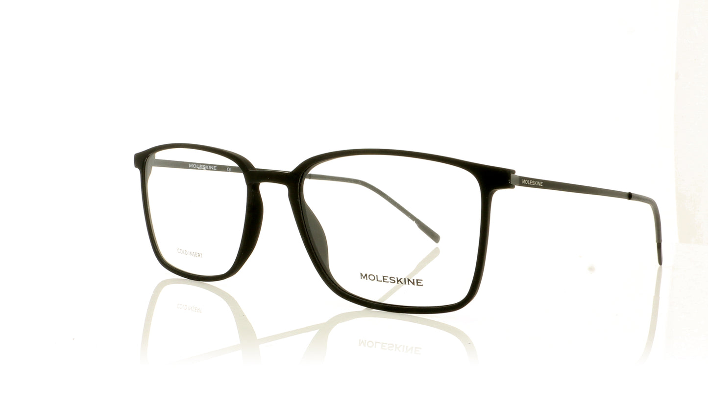 Moleskine MO3100 0 Black Glasses - Angle