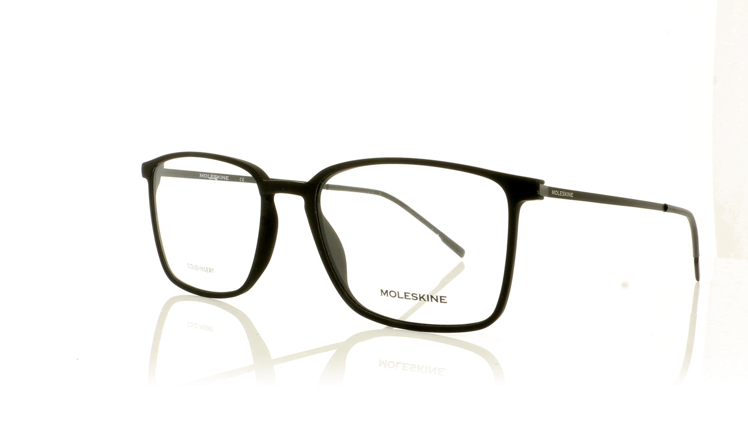 Moleskine MO3100 0 Black Glasses - Angle