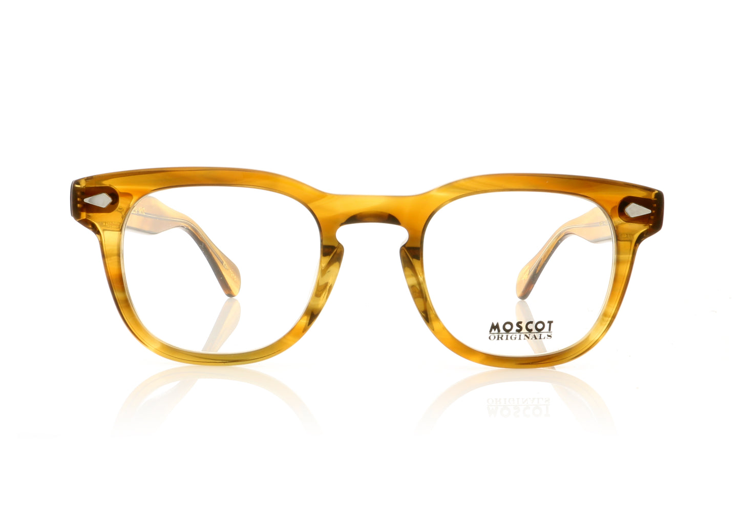 Moscot Gelt HB Honey Blonde Glasses - Front