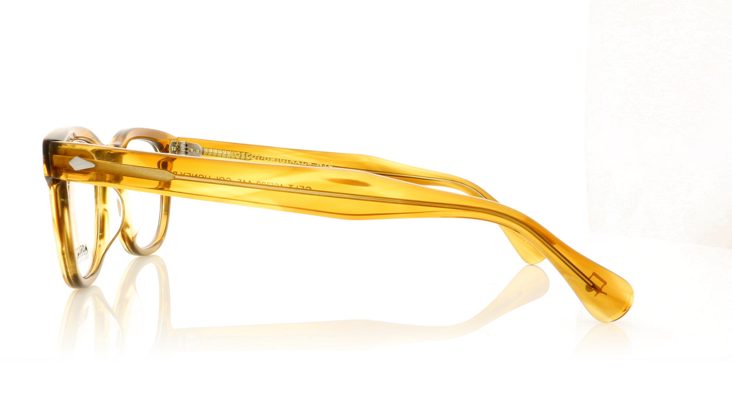 Moscot Gelt HB Honey Blonde Glasses - Side