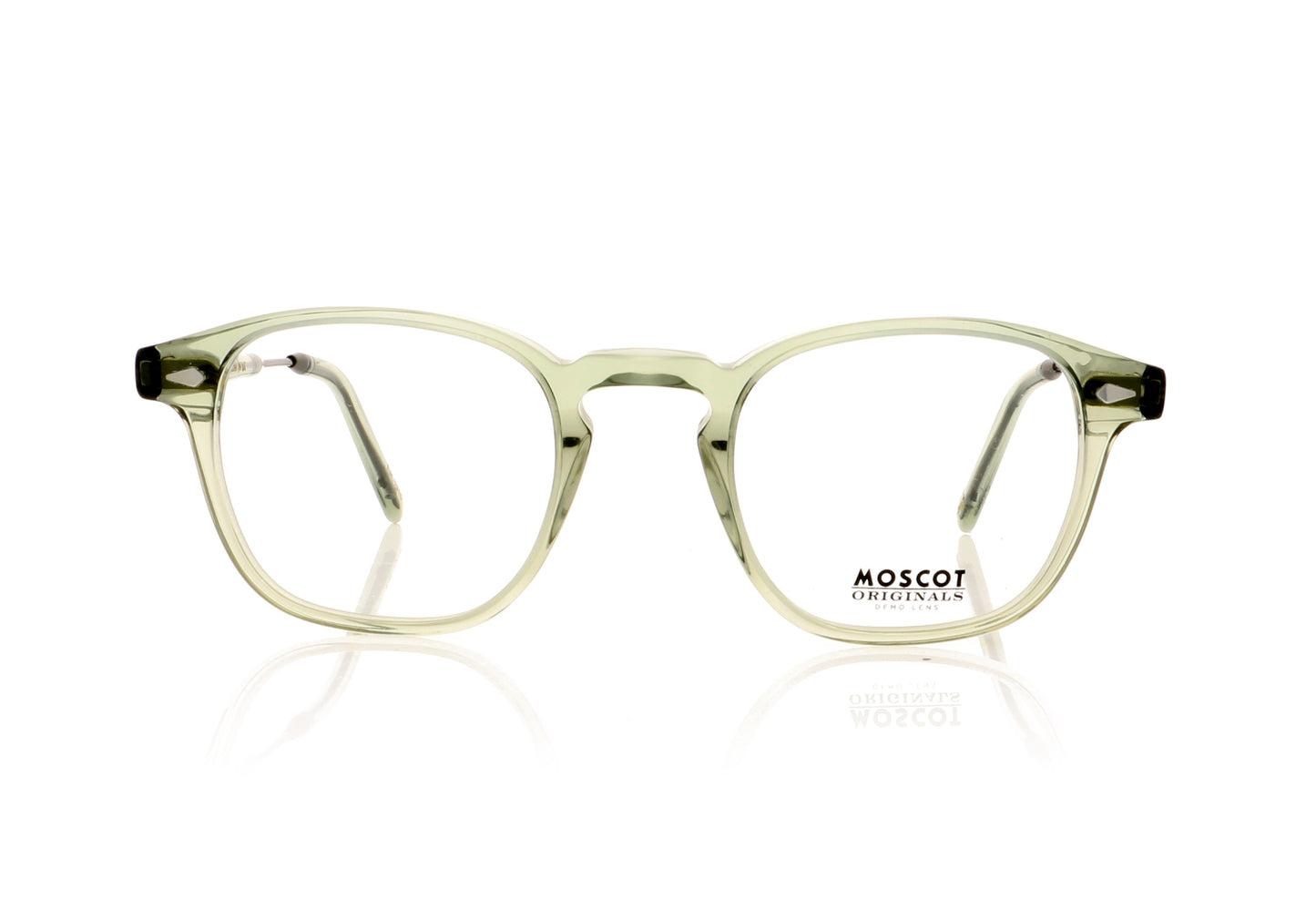 Moscot Genug 1909-01 Sage Glasses - Front