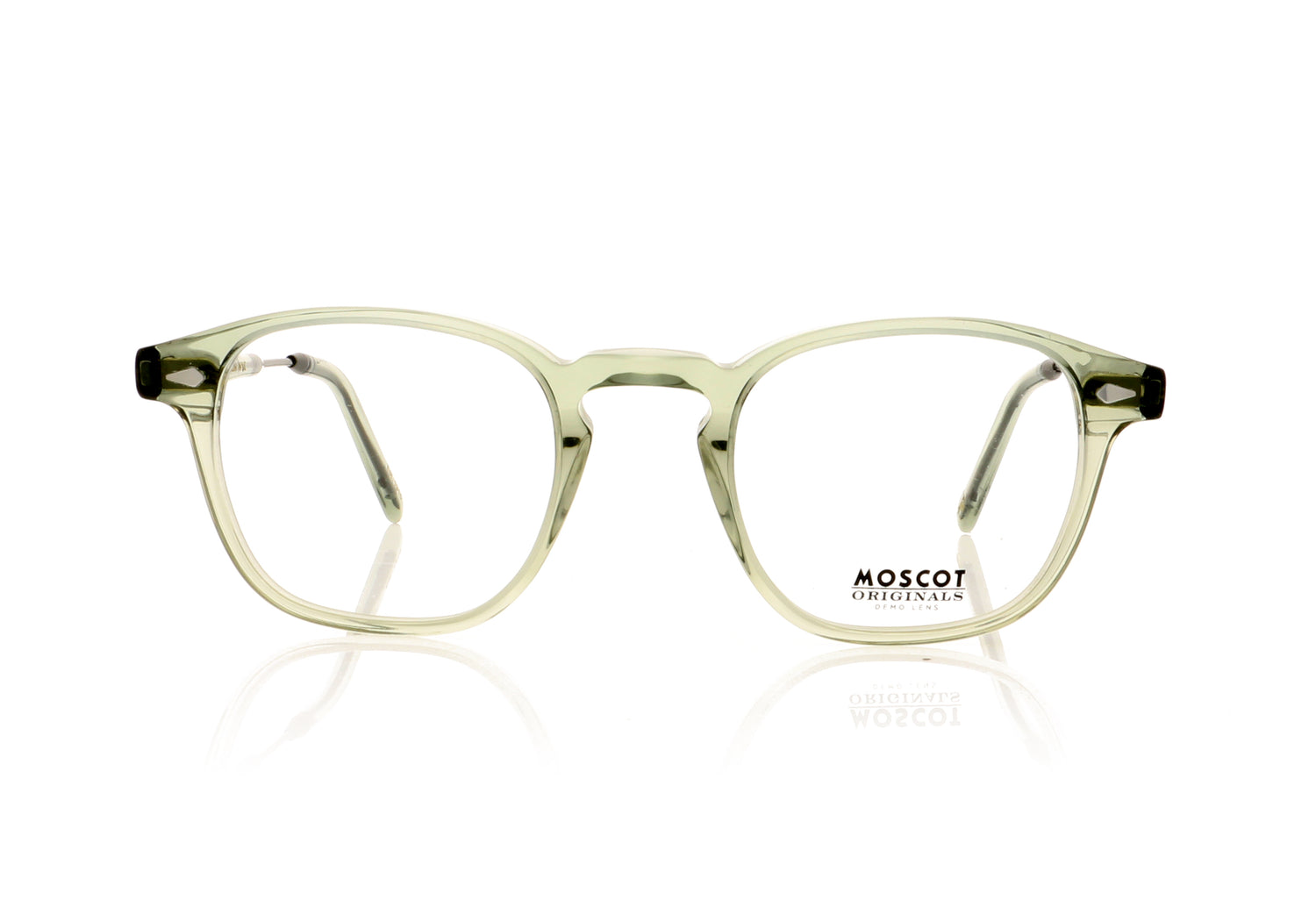 Moscot Genug 1909-01 Sage Glasses - Front