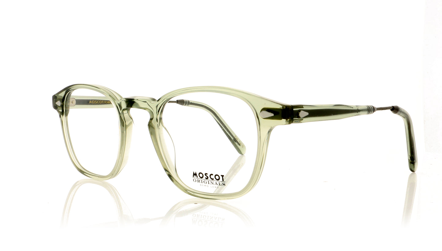 Moscot Genug 1909-01 Sage Glasses - Angle