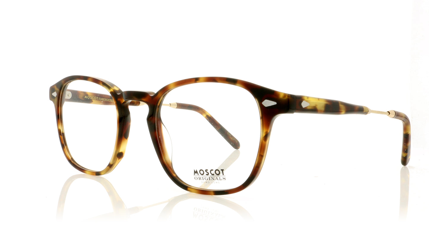 Moscot Genug 2015-01 Spot Tort Glasses - Angle