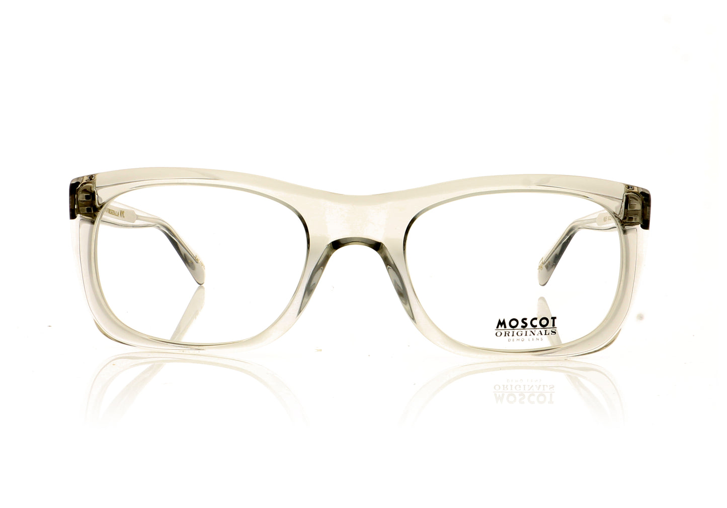 Moscot Kelev 1202 Light Grey Glasses - Front