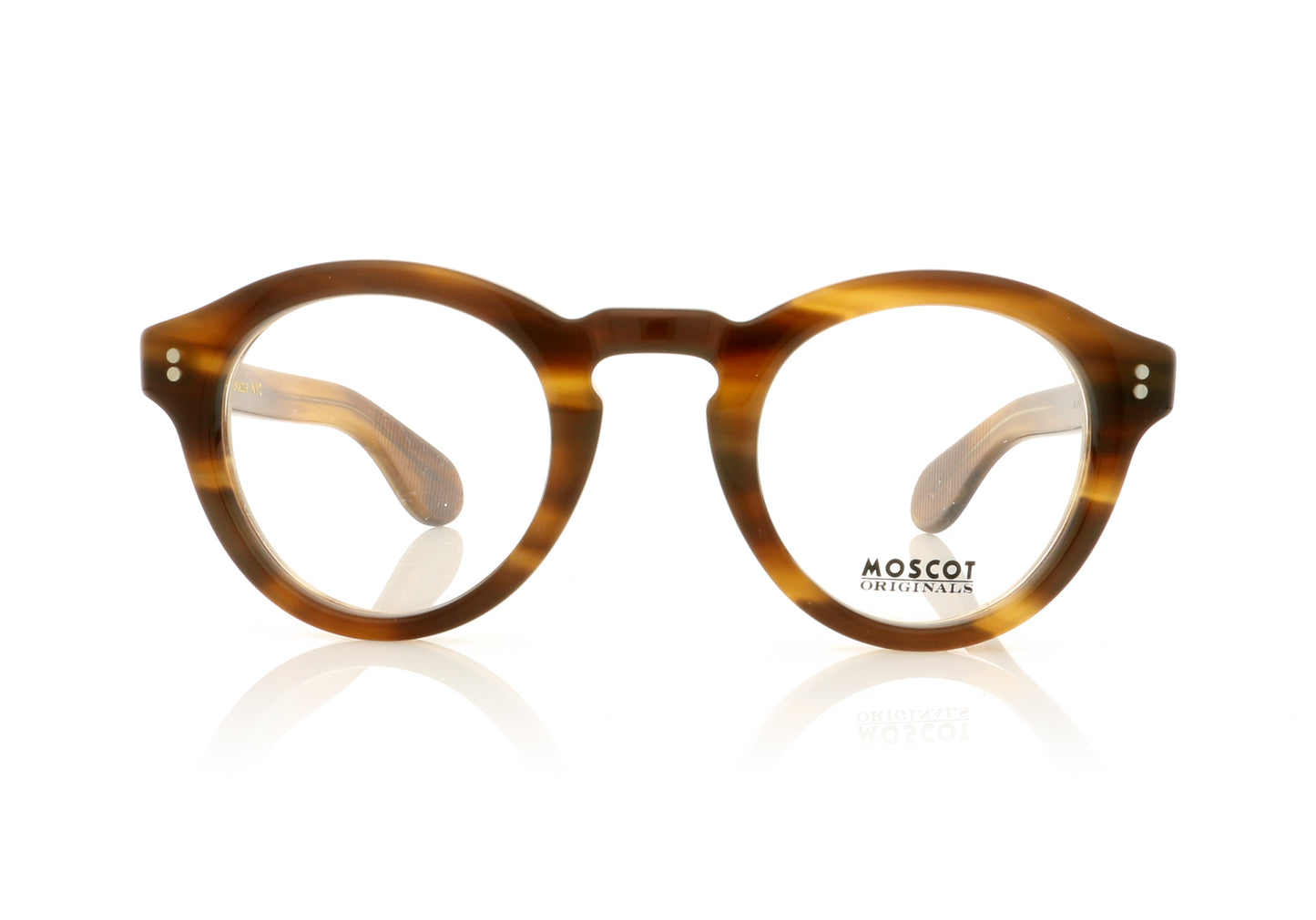 Moscot Keppe 0401-01 Dark Blonde Glasses - Front